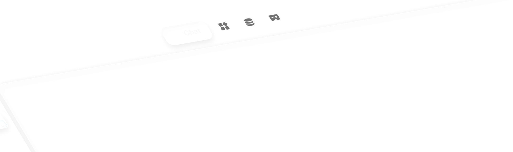 mockup of app navigation